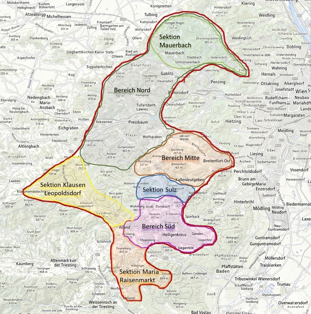 5 Regionen